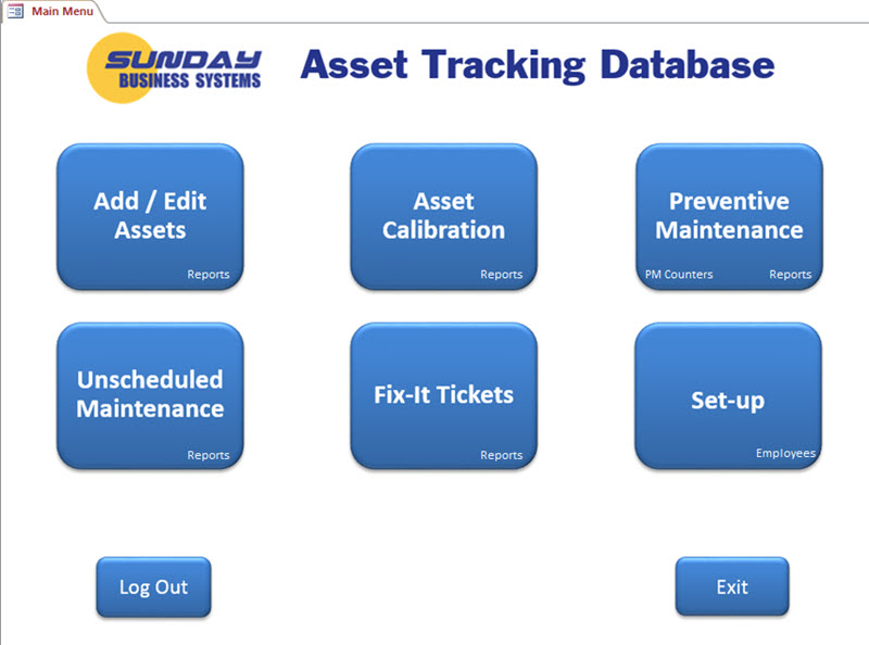 Asset calibration and preventive maintenance